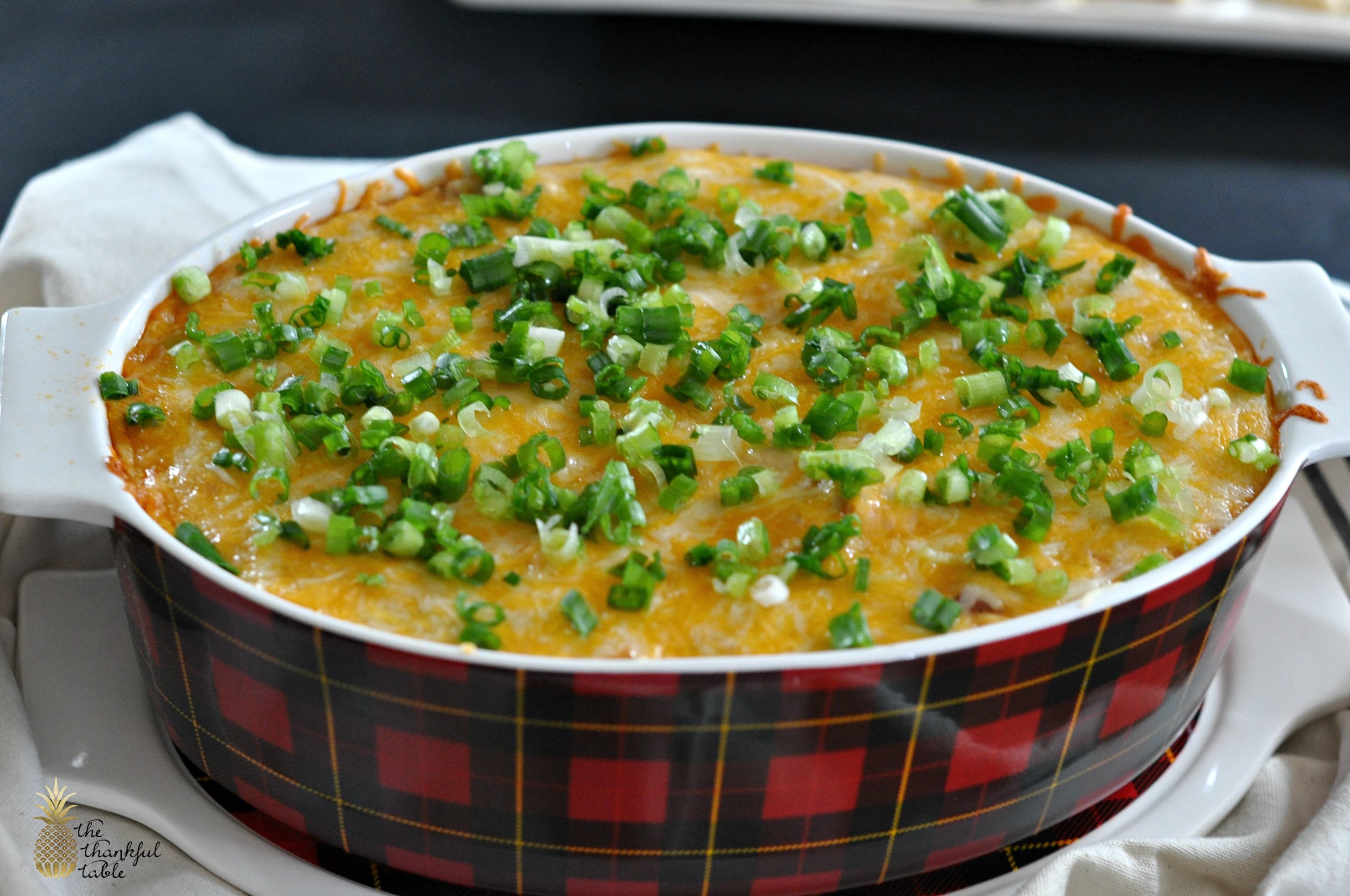 Buffalo Fiesta Chicken Dip