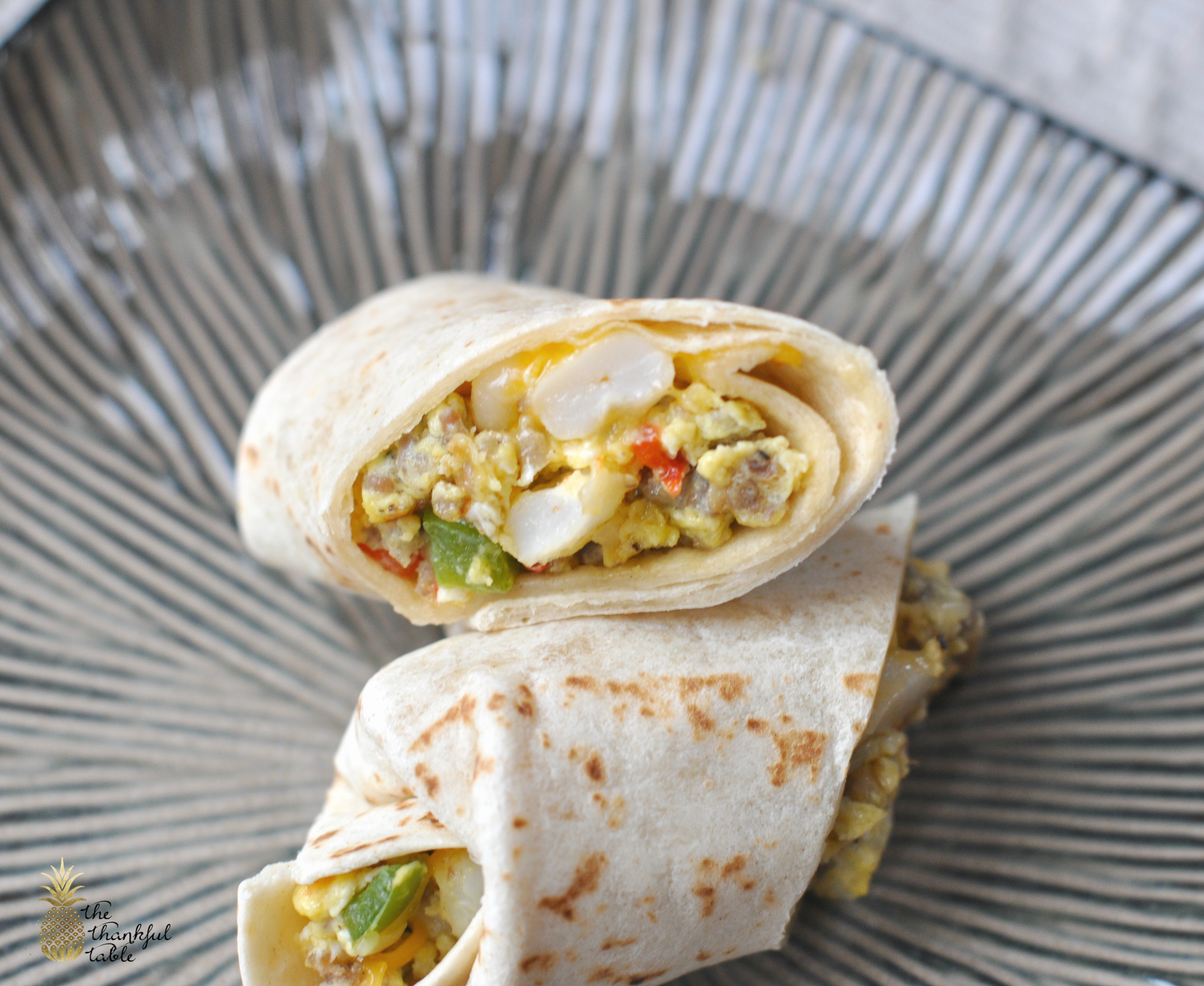 Breakfast Burritos With Sausage Gravy