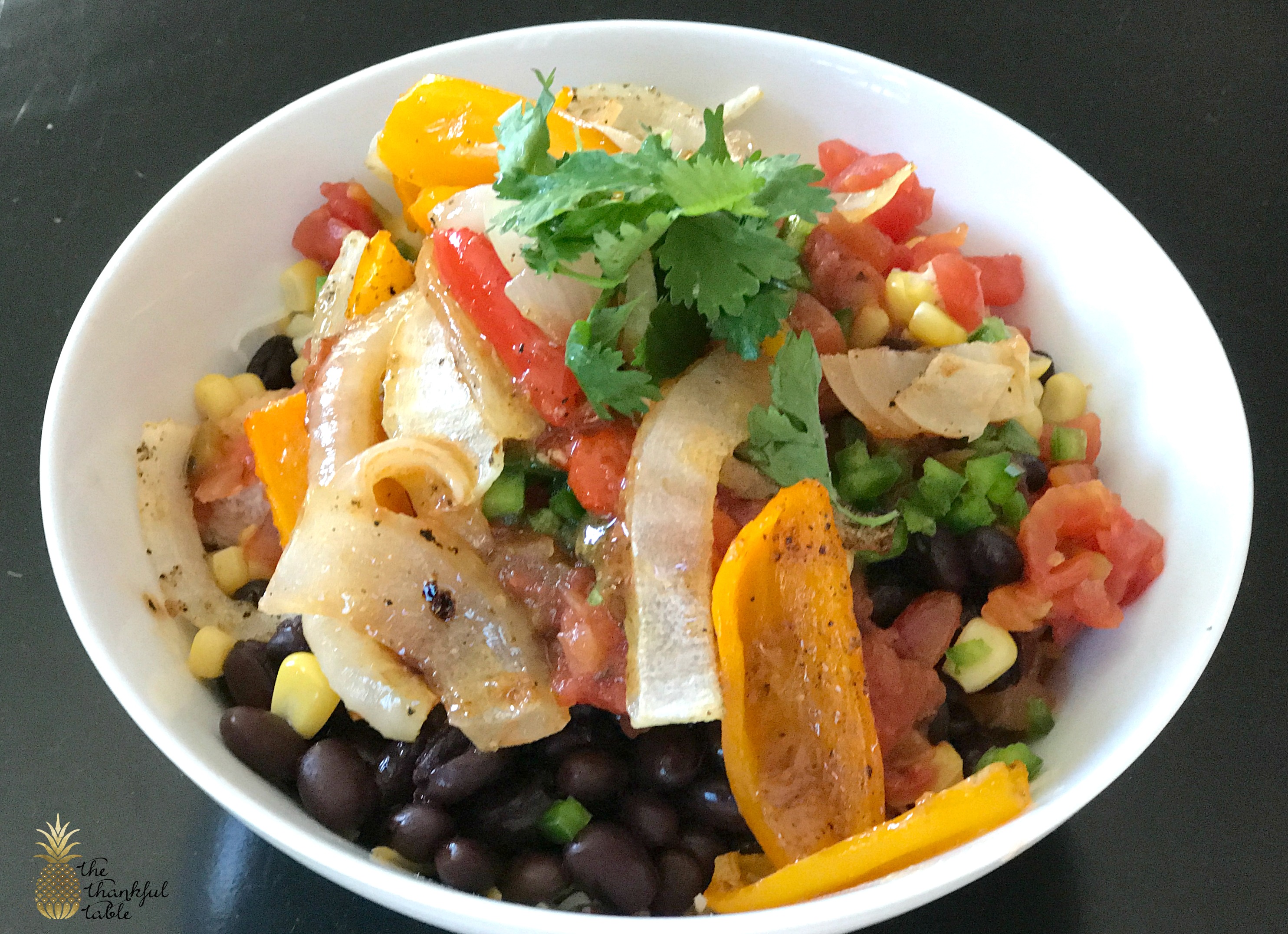 Fajita Chicken Burrito Bowls