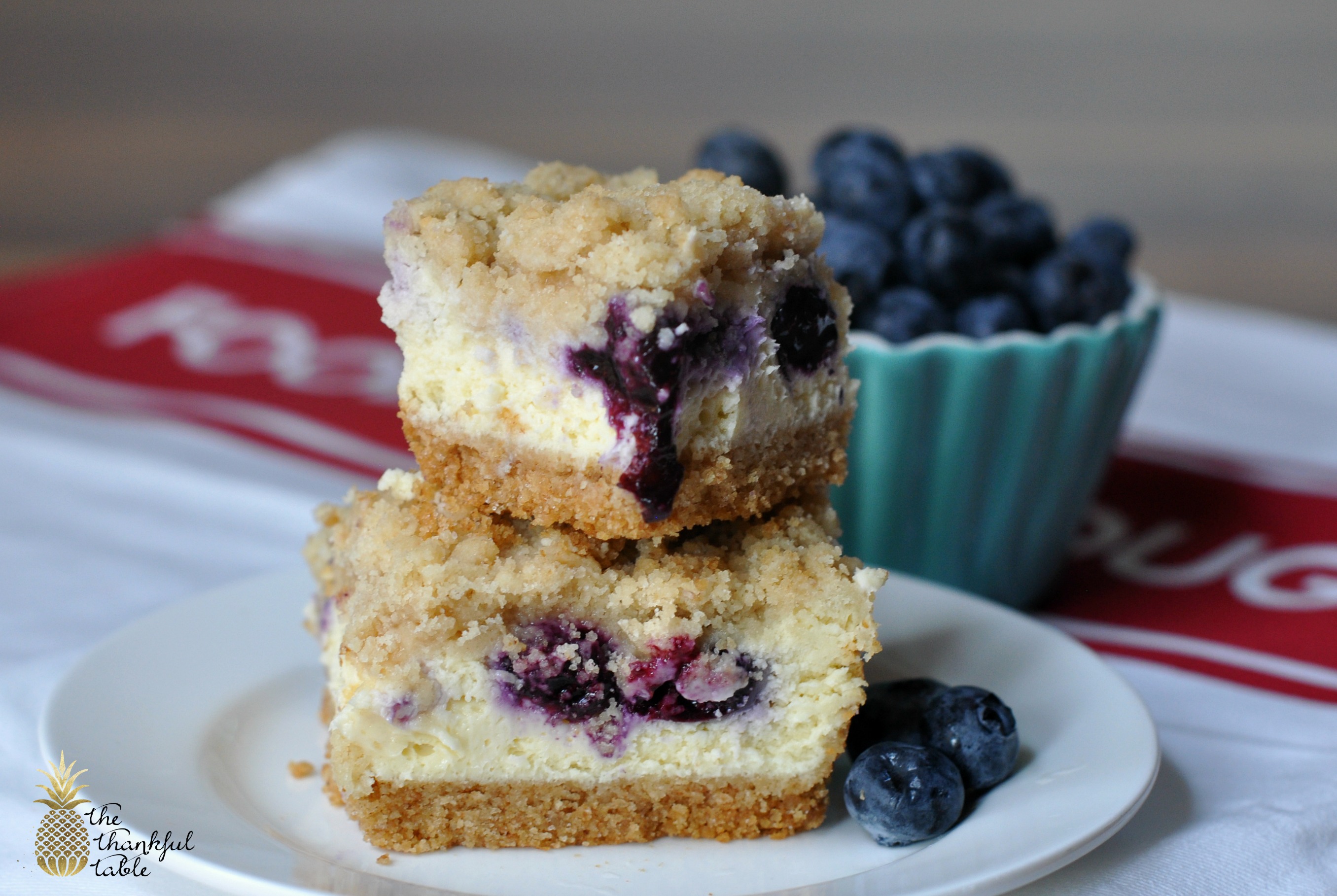 Blueberry Cheesecake Bars